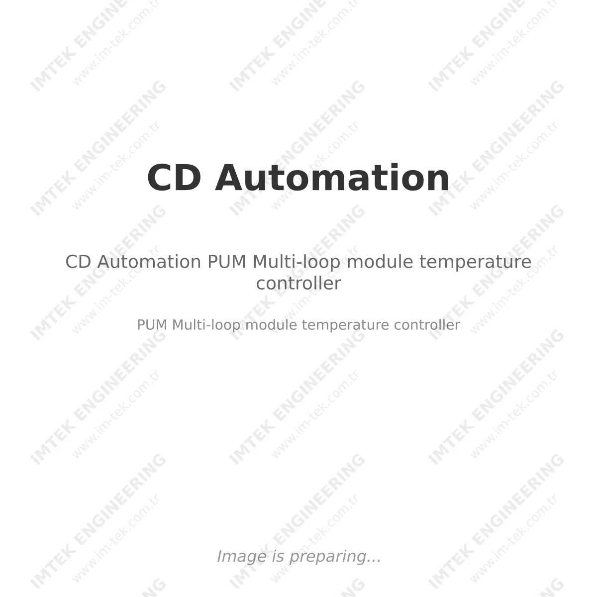 CD Automation PUM Multi-loop module temperature controller
