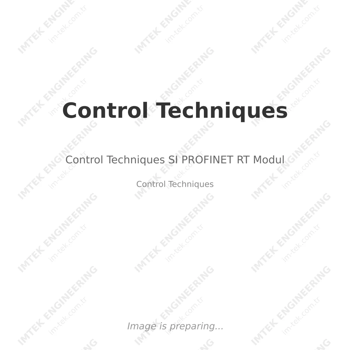 Control Techniques SI PROFINET RT Modul