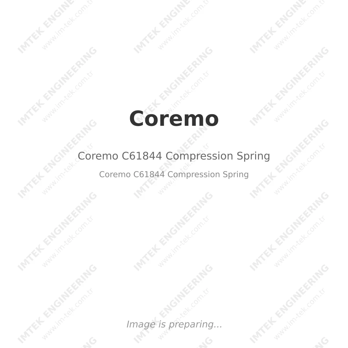 Coremo C61844 Compression Spring