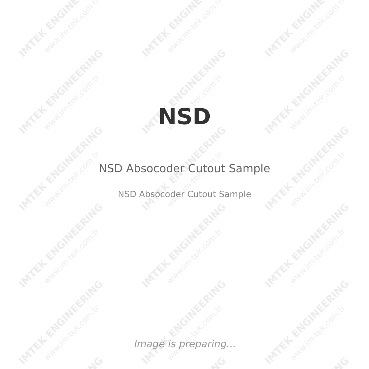 NSD  Absocoder Cutout Sample