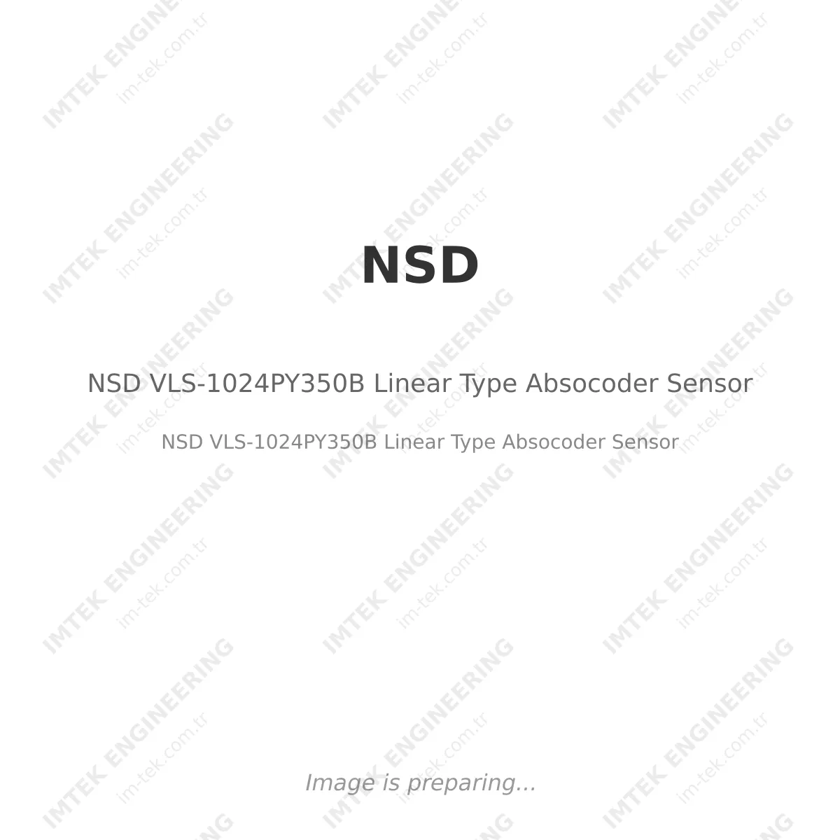NSD VLS-1024PY350B Linear Type Absocoder Sensor