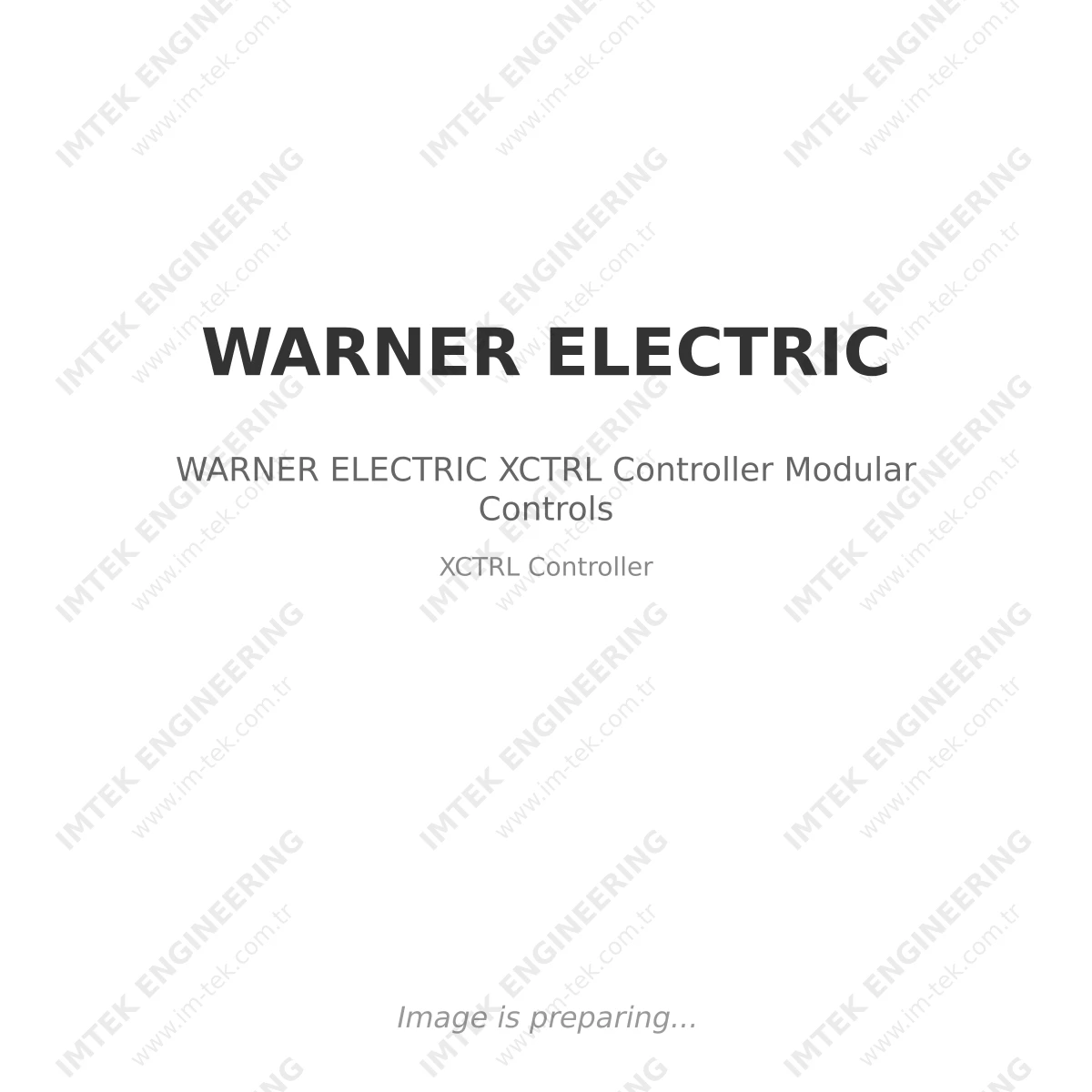 WARNER ELECTRIC XCTRL Controller   Modular Controls