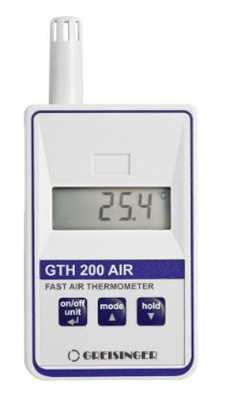 Greisinger GTH200AIR Pt1000 Precision Room Thermometer