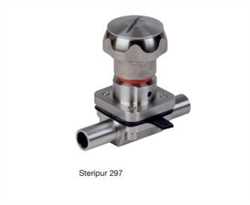 Sed Steripur 297  Manual Valve DN 4 - 15 mm (1/4